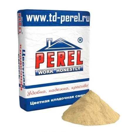 Смесь кладочная цветная Perel SL кремово-бежевый 0025 50 кг